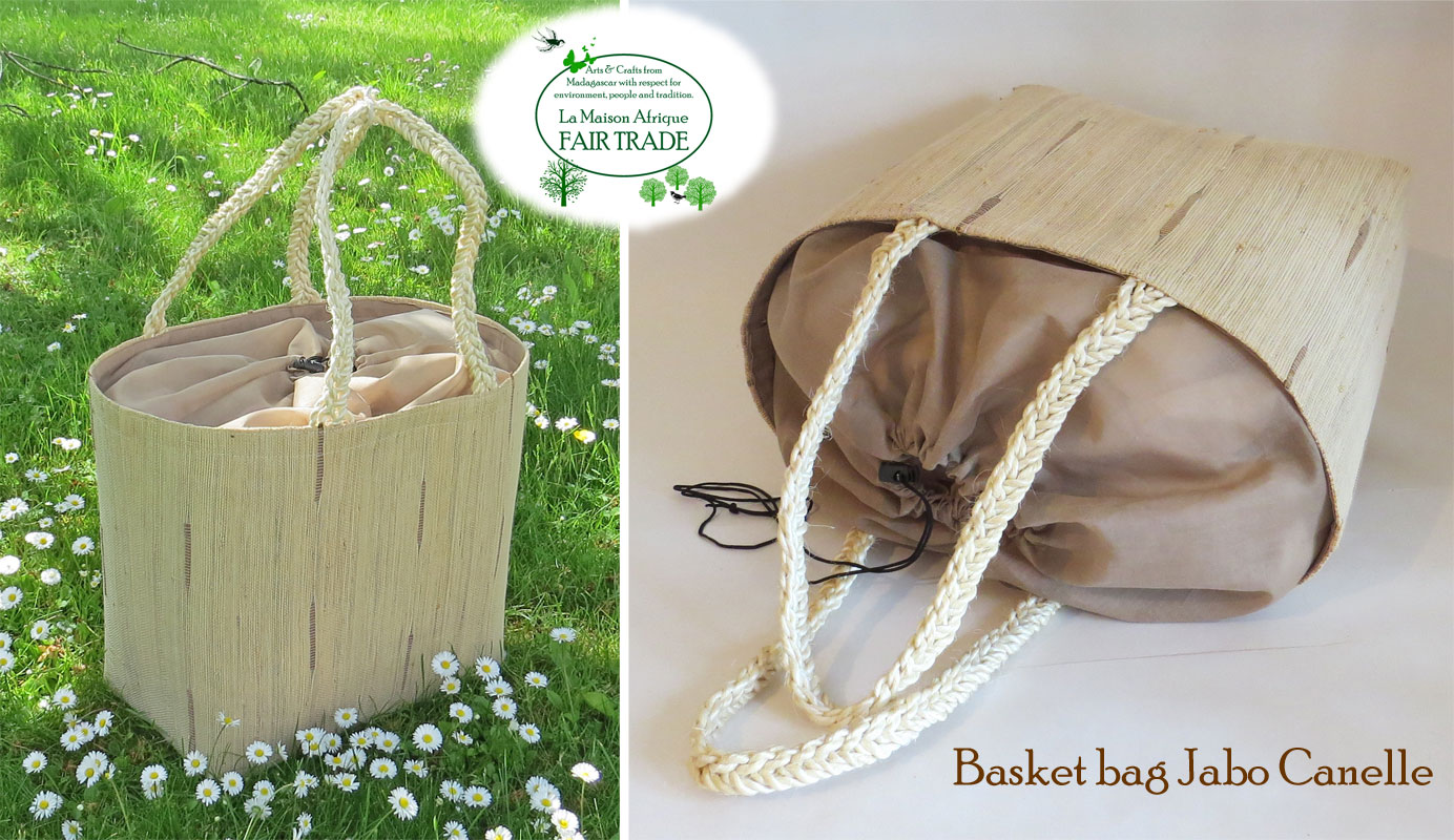 basketbag handwoven fairtrade