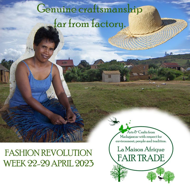 Fashion revolution week 2023 Genuine craftsmanship far from factory
